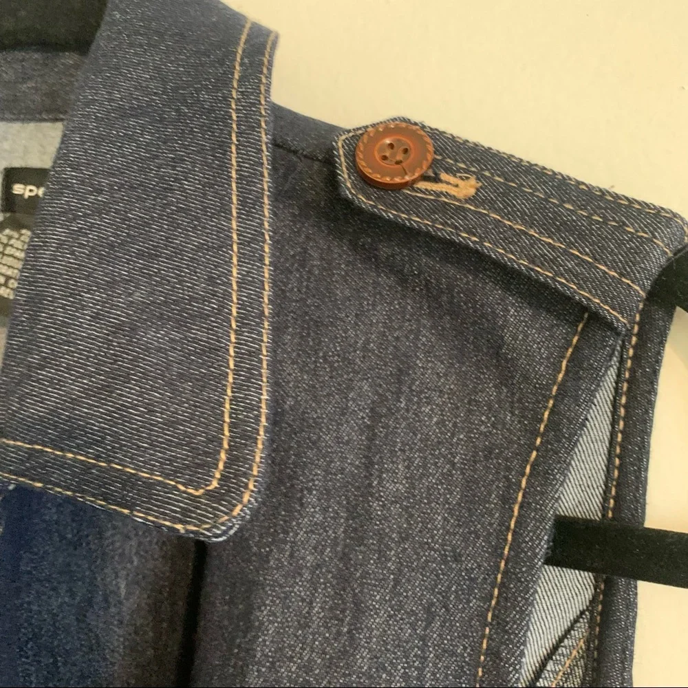 SPENSE denim tench dress size 8 - Picture 7 of 10